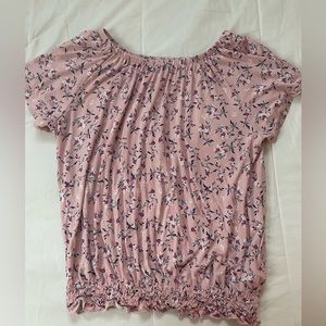 Rumi+Ryder Pink Floral Top